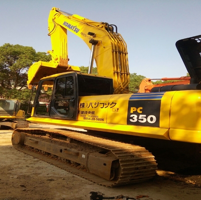 Komatsu PC350 Used Excavator Japan Original Paint 35ton Komatsu Crawler Excavator