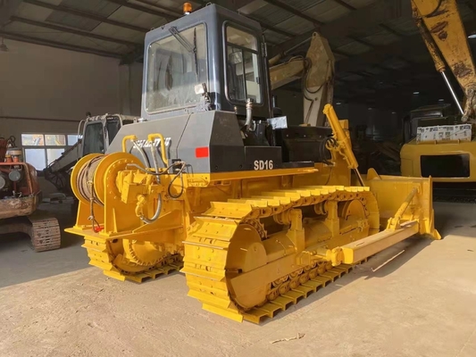 Used Shantui Bulldozer SD16 with Original Paint and EPA Engine in Good Condition