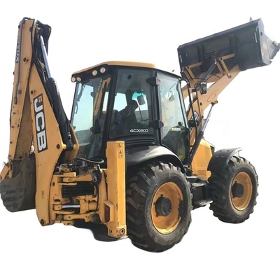 8TON Rated Load Used JCB 4CX Backhoe Loader with Low Working Hours and Good Condition