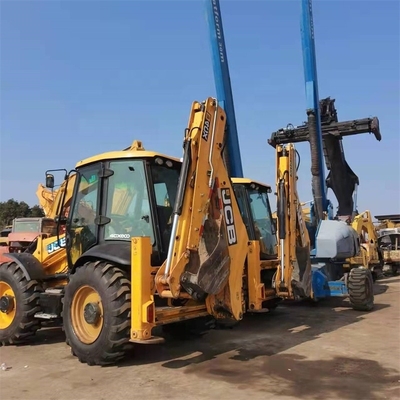 8TON Rated Load Used JCB 4CX Backhoe Loader with Low Working Hours and Good Condition