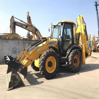 8TON Rated Load Used JCB 4CX Backhoe Loader with Low Working Hours and Good Condition