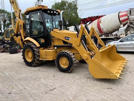 Used Japan Original Paint Loader JCB 3CX High Operating Efficiency HINO Engine