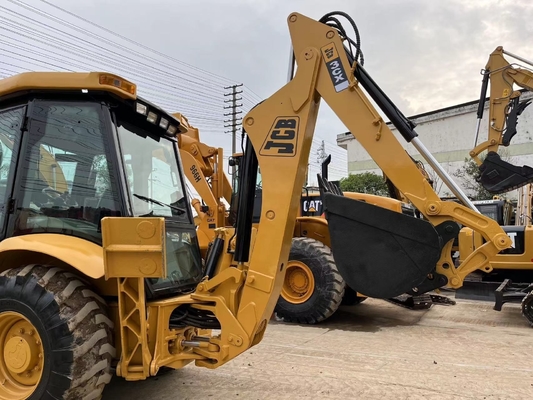 Used Japan Original Paint Loader JCB 3CX High Operating Efficiency HINO Engine