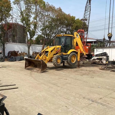 Used Japan Original JCB 15TON Backhoe Loader Crawler Moving with HAWE Hydraulic Pump