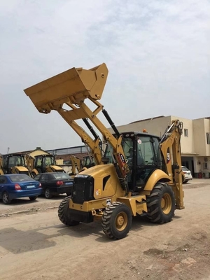 9TON Japan EPA Engine Hydraulic Backhoe Loader CAT430F CAT420F with and Original Paint