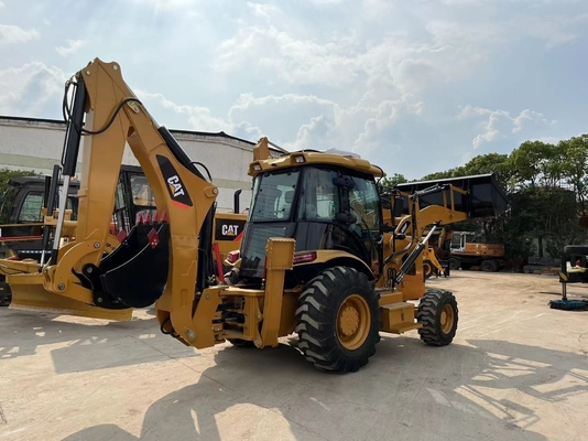 CAT 420F Used Backhoe Loader with 20Ton Operating Weight and 0-2000 Working Hours