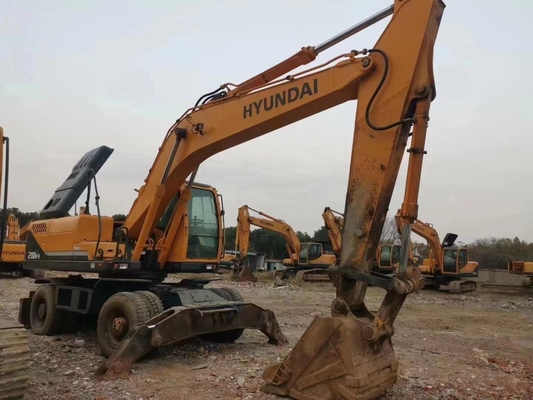 Original Paint Hyundai 210W-9 Excavator 21000 kg Machine Weight Liyuan Hydraulic Pump