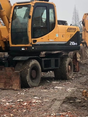 Original Paint Hyundai 210W-9 Excavator 21000 kg Machine Weight Liyuan Hydraulic Pump