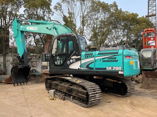 Used Kobelco SK210LC Excavator with Liyuan Hydraulic Pump and Original Paint at Japan