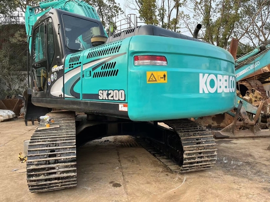 Used Kobelco SK210LC Excavator with Liyuan Hydraulic Pump and Original Paint at Japan