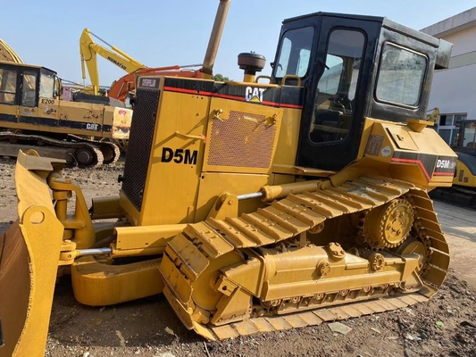 Used Caterpillar D5M Dozer in Excellent Condition in Japan Dozing Capacity 4.3m3