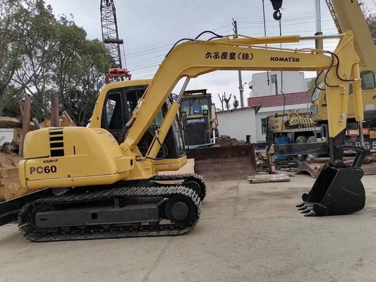 Farms Used Komatsu Digger Japan Original Paint Komatsu pc60 with 0.1m3 Bucket Capacity