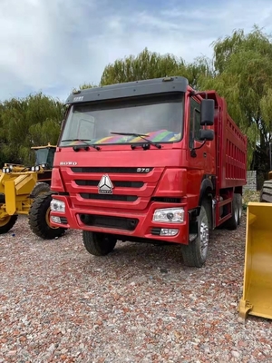 Hydraulic Cylinder Liyuan Used Dump Truck HOWO 375 in Original Paint from Japan