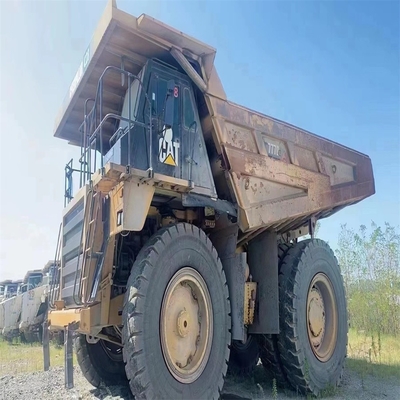 77700 KG Used Caterpillar CAT 777D Mining Rock Truck in Excellent Working Condition