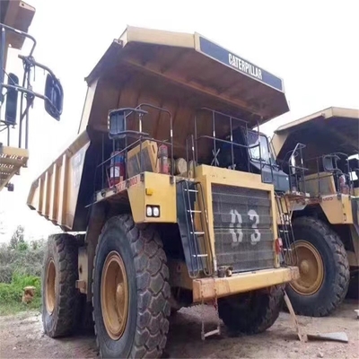 77700 KG Used Caterpillar CAT 777D Mining Rock Truck in Excellent Working Condition
