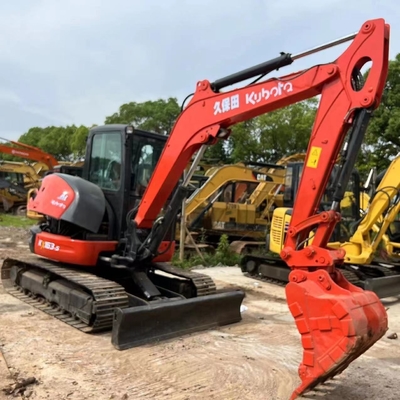 Used Kubota KX163 Excavator with Original Paint and Liyuan Hydraulic Valve from Japan