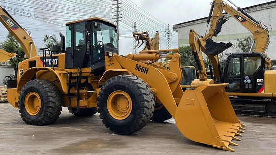 CAT 966H Wheel Loader Second-Hand Construction Machinery with 4 Wheel Drive at Best