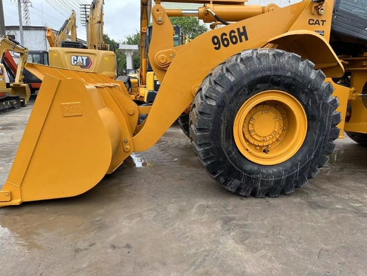 CAT 966H Wheel Loader Second-Hand Construction Machinery with 4 Wheel Drive at Best