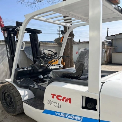 Japan Good Condition Used TCM 3T Forklift with Easy Operation and Multifunctional Function