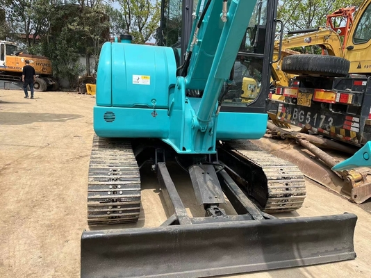 Used KOBELCO SK60 Mini Excavator with Low Working Hours and Parker Hydraulic Cylinder