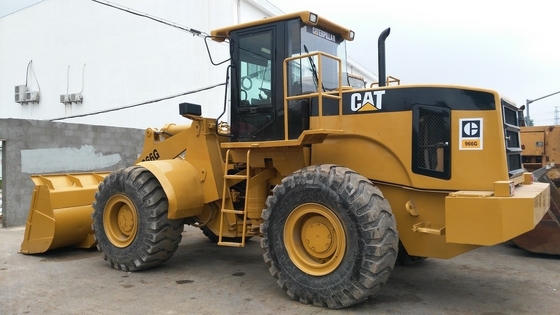 Shanghai Port Loading Service Used Japan 966G Wheel Loader with Huade Hydraulic Pump