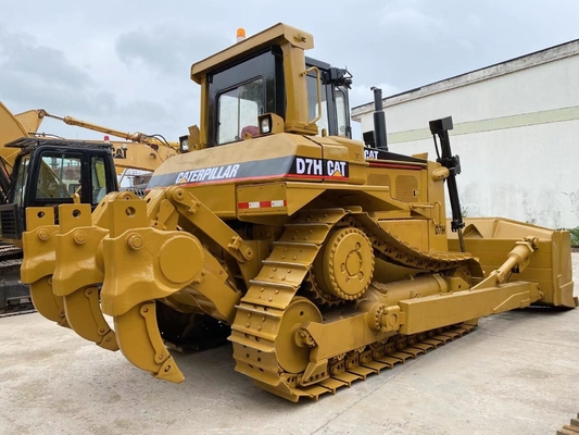 Original Engine 20ton Used Caterpillar D7H Bulldozer with Original Paint and Crawler