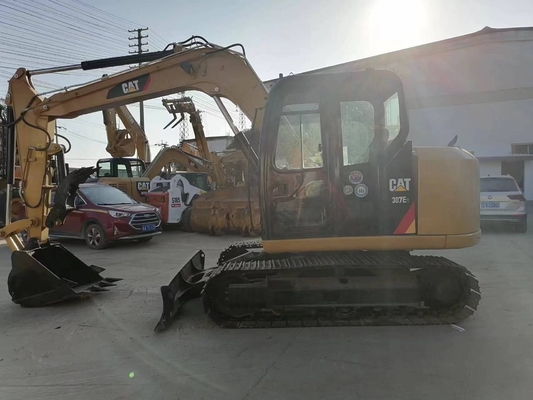 Original Paint CATERPILLAR 307E2 Used 7ton Diesel Digger Liyuan Hydraulic Cylinder