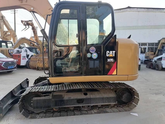 Original Paint CATERPILLAR 307E2 Used 7ton Diesel Digger Liyuan Hydraulic Cylinder