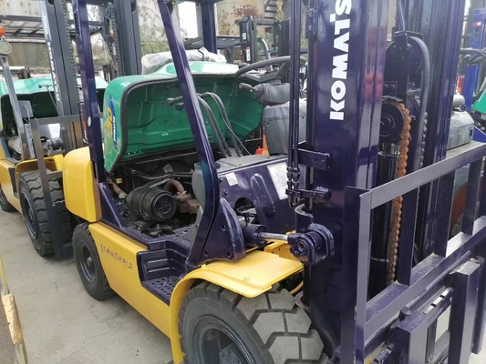 KOMATSU FD30 3ton Diesel Mini Forklift Lifting Truck for Heavy Duty Container Handling