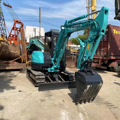 2021 Kobelco SK55R 5ton Excavator with Original Engine and Good Condition in Shanghai