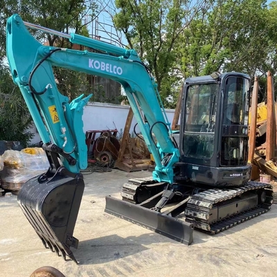2021 Kobelco SK55R 5ton Excavator with Original Engine and Good Condition in Shanghai