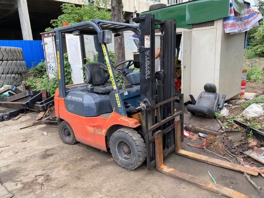 Used Diesel Power Toyota FD15 Mini Forklift Truck Excellent Working Condition 1.5 Ton