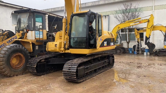 Used Japan EPA Engine CAT320CL Hydraulic Excavator Caterpillar 320C CAT320C Original Paint
