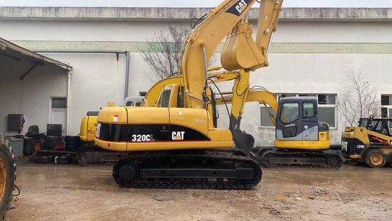 Used Japan EPA Engine CAT320CL Hydraulic Excavator Caterpillar 320C CAT320C Original Paint