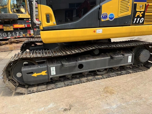 YANMAR Engine Used Original Japan 11T Mini Excavator Komatsu PC110 Crawler for Retail