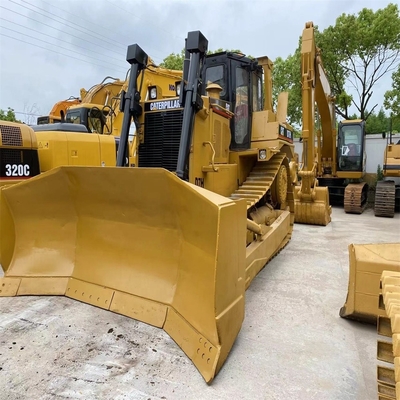 Second Hand Caterpillar D7H Used Crawler Bulldozer with High Productivity