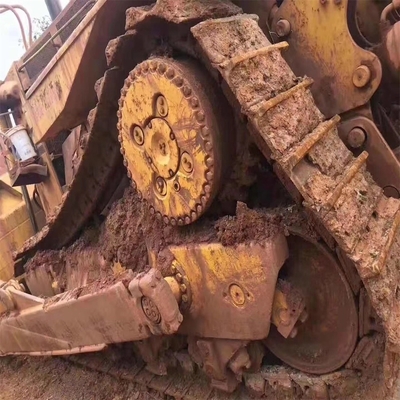 CAT D8L Used Bulldozer Original and Good Condition with Other Hydraulic Valve Included