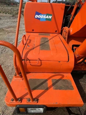 Used DOOSAN DX140W-7 Wheel Excavator with Original Paint and Cummins Engine 112kW