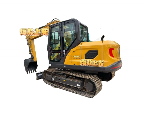 Second-hand XE75GA Crawler Machine with Liyuan Hydraulic Pump Good Condition