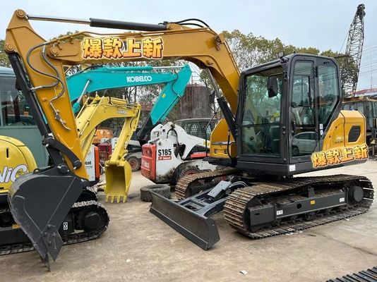 Second-hand XE75GA Crawler Machine with Liyuan Hydraulic Pump Good Condition