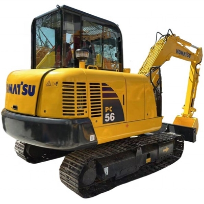 Affordable Komatsu PC55 Excavator 5ton Operating Weight 90% Used for Construction