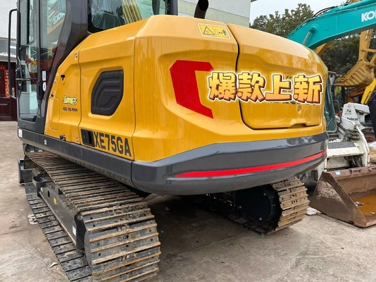 Second-hand XE75GA Crawler Machine with Liyuan Hydraulic Pump Good Condition