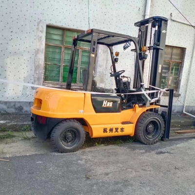 Good Condition HANGCHA H35 3.5ton Diesel Power Pallet Lifting Truck with 1100mm Fork Width