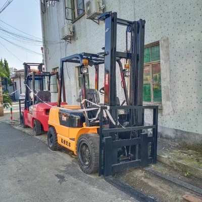 Good Condition HANGCHA H35 3.5ton Diesel Power Pallet Lifting Truck with 1100mm Fork Width