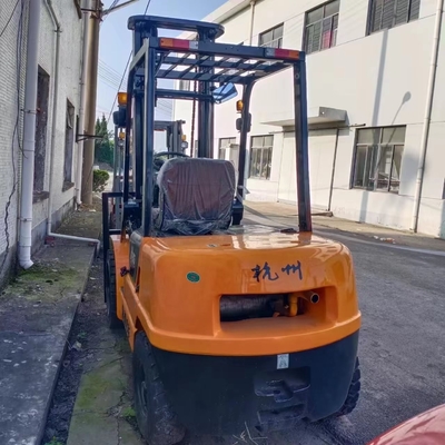Good Condition HANGCHA H35 3.5ton Diesel Power Pallet Lifting Truck with 1100mm Fork Width