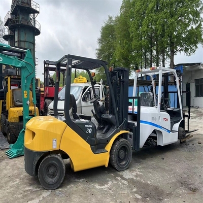 Good Condition Original Japan Komatsu 3T Forklift with Low Working Hours and in 2022