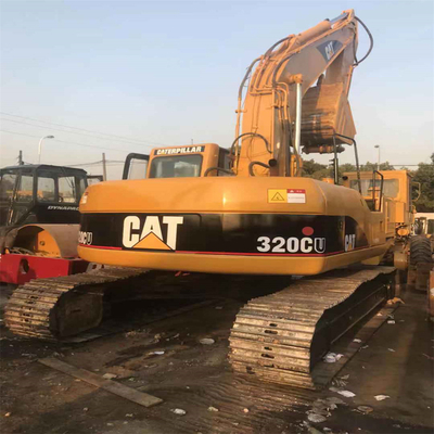 Original Color Used Crawler Excavator 320CU with Good Condition and Bucket Capacity 0.8m3