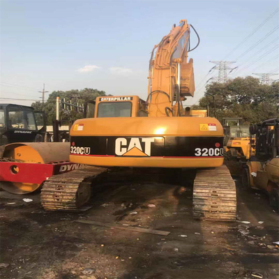 Original Color Used Crawler Excavator 320CU with Good Condition and Bucket Capacity 0.8m3