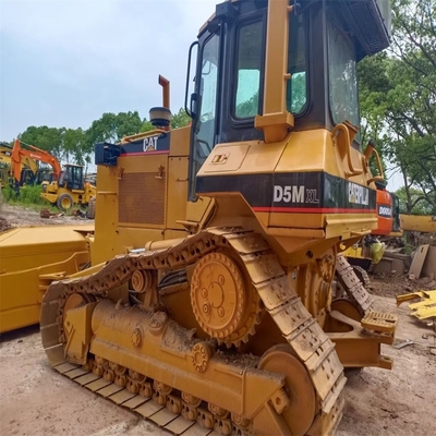 Good Condition CAT D5M Used Bulldozer Original Color Crawler Tractor at Affordable