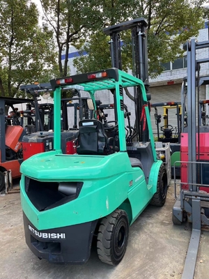 Container Machine Used Mitsubishi FD35 3.5TON Diesel Forklift for Home Pallet Lifting